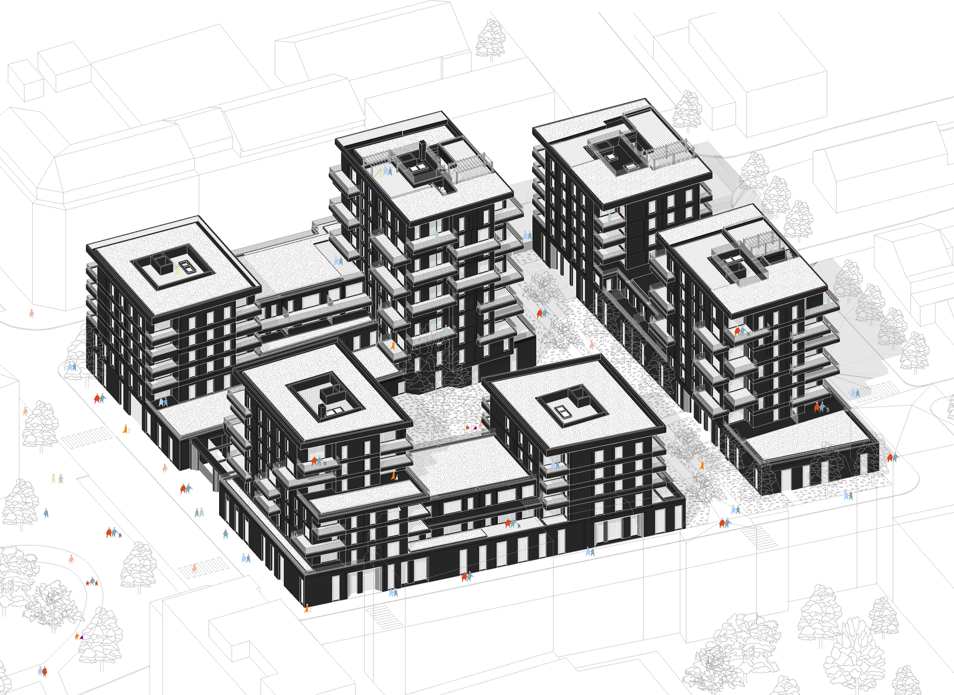 147 LOGEMENTS, COMMERCES ET BUREAUX, VILLEURBANNE-1