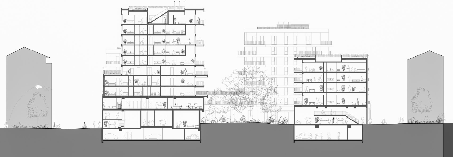 147 LOGEMENTS, COMMERCES ET BUREAUX, VILLEURBANNE-2