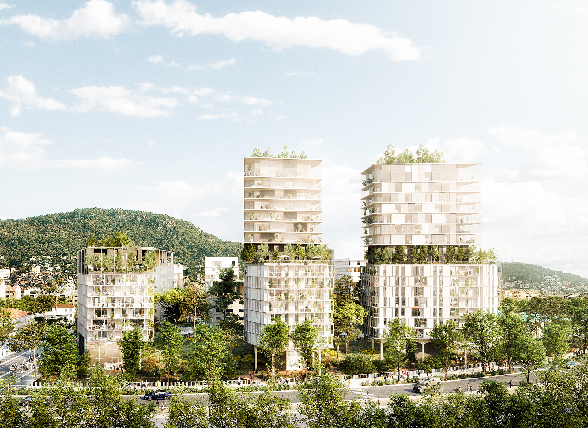 494 LOGEMENTS, CENTRE D'ART ET COMMERCES, NICE-1