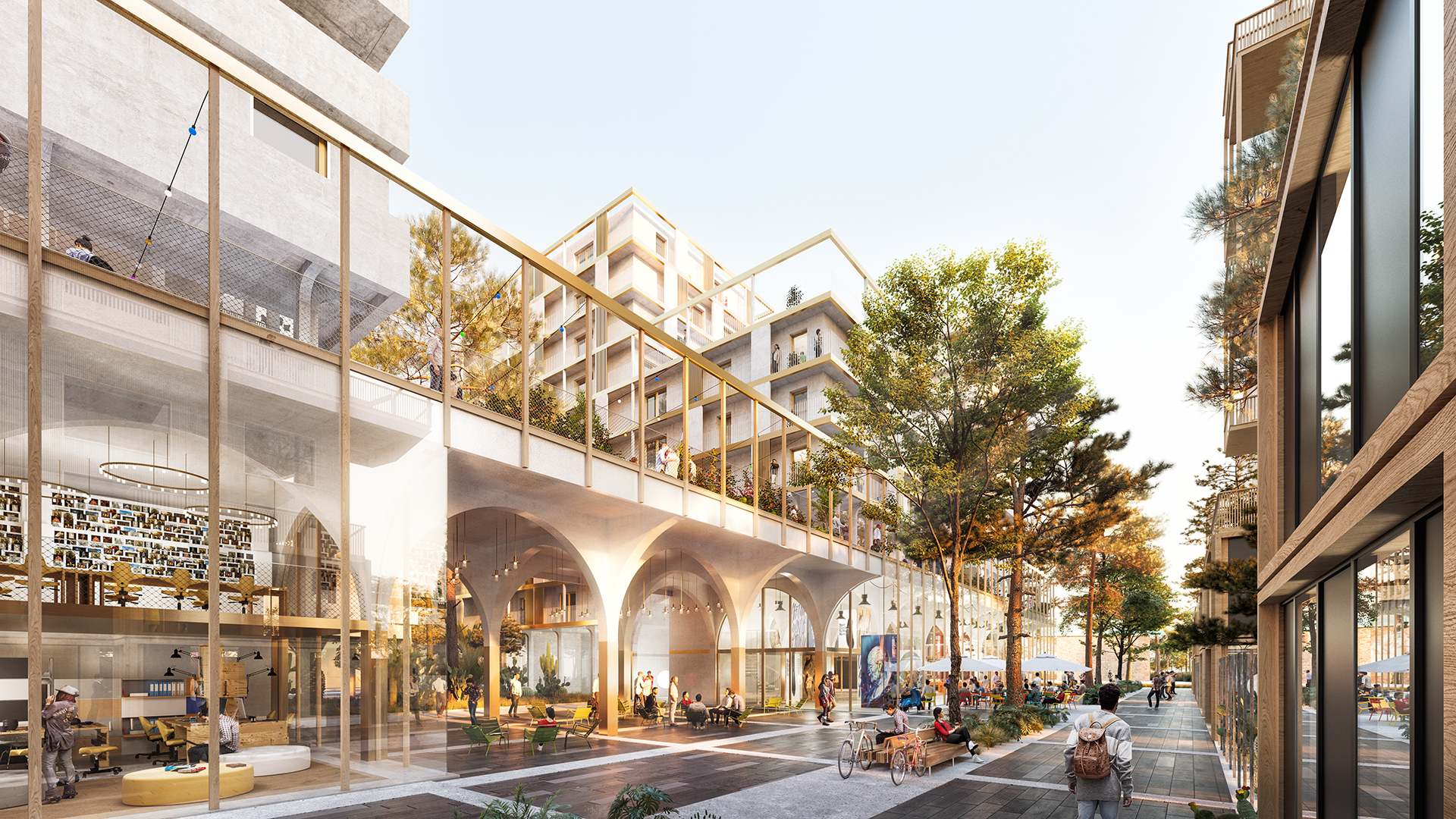 494 LOGEMENTS, CENTRE D'ART ET COMMERCES, NICE-2
