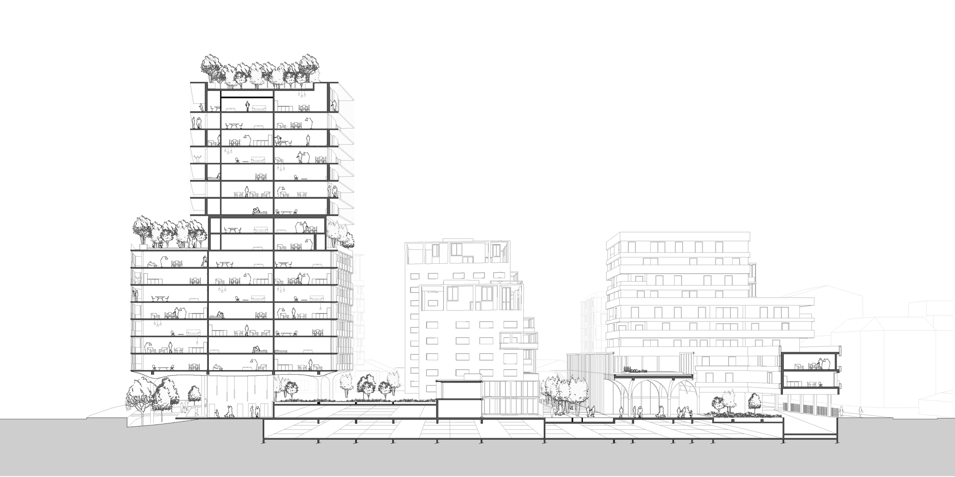 494 LOGEMENTS, CENTRE D'ART ET COMMERCES, NICE-6
