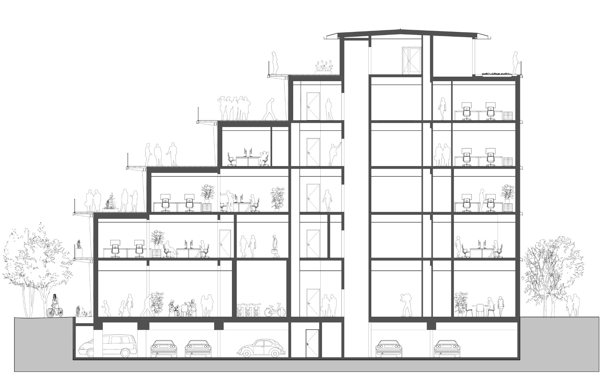 IMMEUBLE DE BUREAUX RÉVERSIBLE, NANCY-4