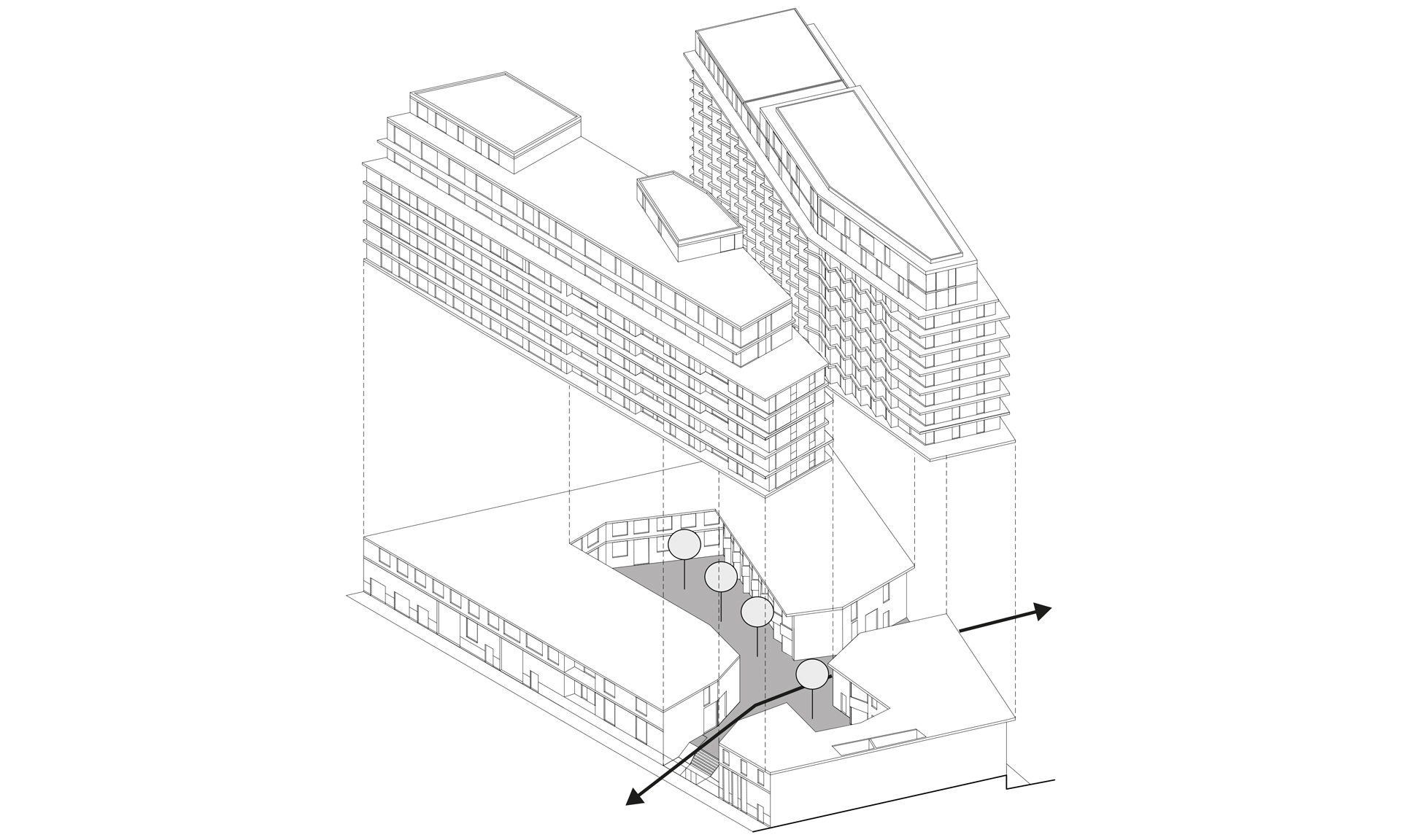MUTATION D'UN ÎLOT, 338 LOGEMENTS, PARIS XIX-5