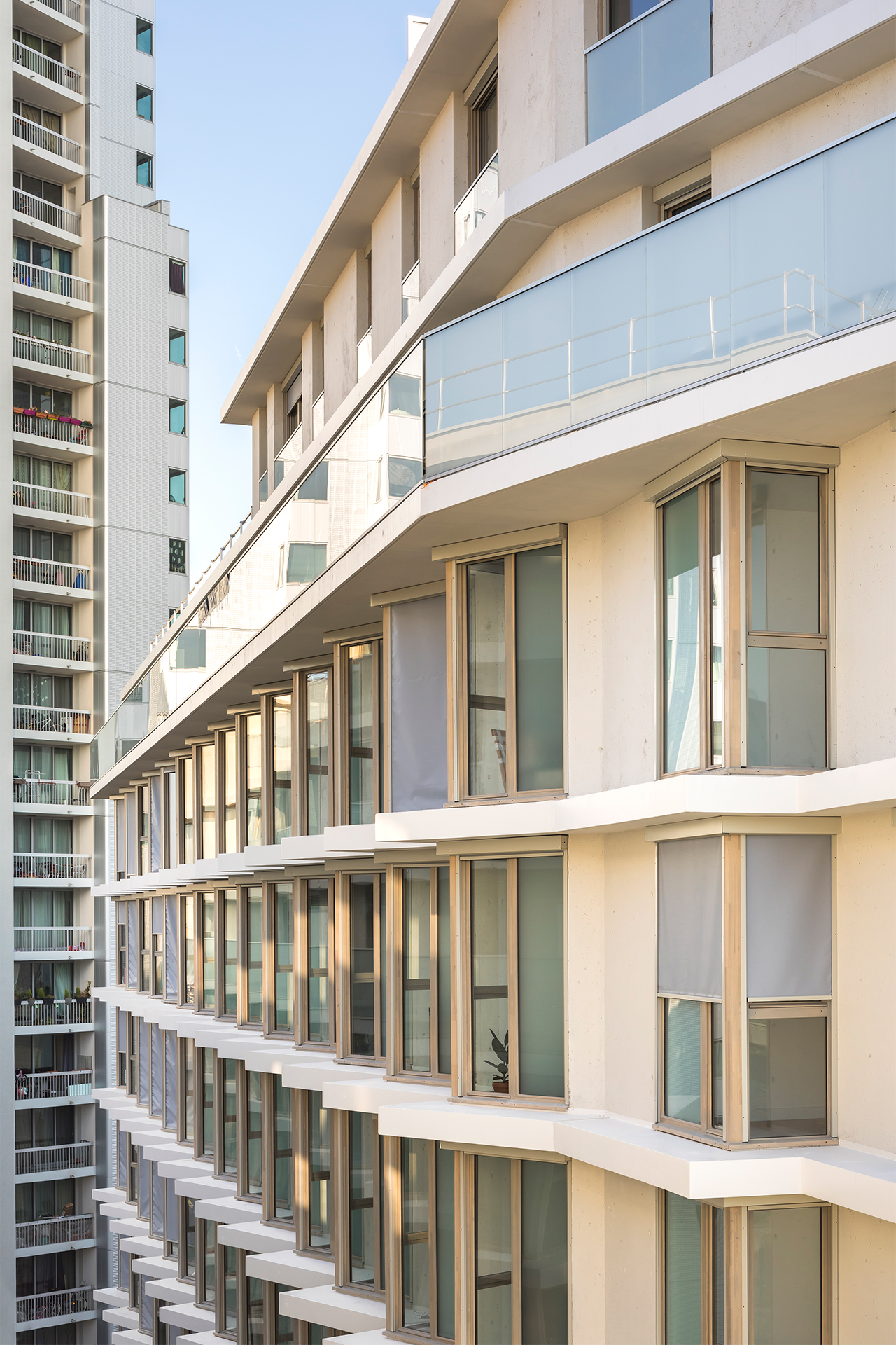 MUTATION D'UN ÎLOT, 338 LOGEMENTS, PARIS XIX-7