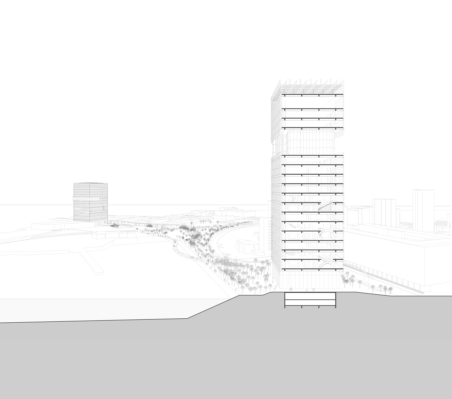 SIÈGE DE LA KFAS ET CENTRE DES CONGRÈS, KOWEÏT-2